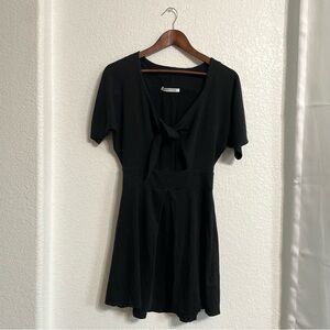 Grocery Apparel Womens Dress Fit Flare Cut Out Soft Size Small